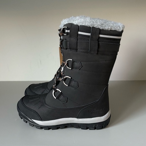 BearPaw Desdemona Black Winter Boots Size 8 NEW - Picture 11 of 11
